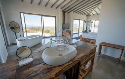 DATÇA KIZLANDA 3833 m² ARSA PAYLI SATILIK 3+2 VİLLA