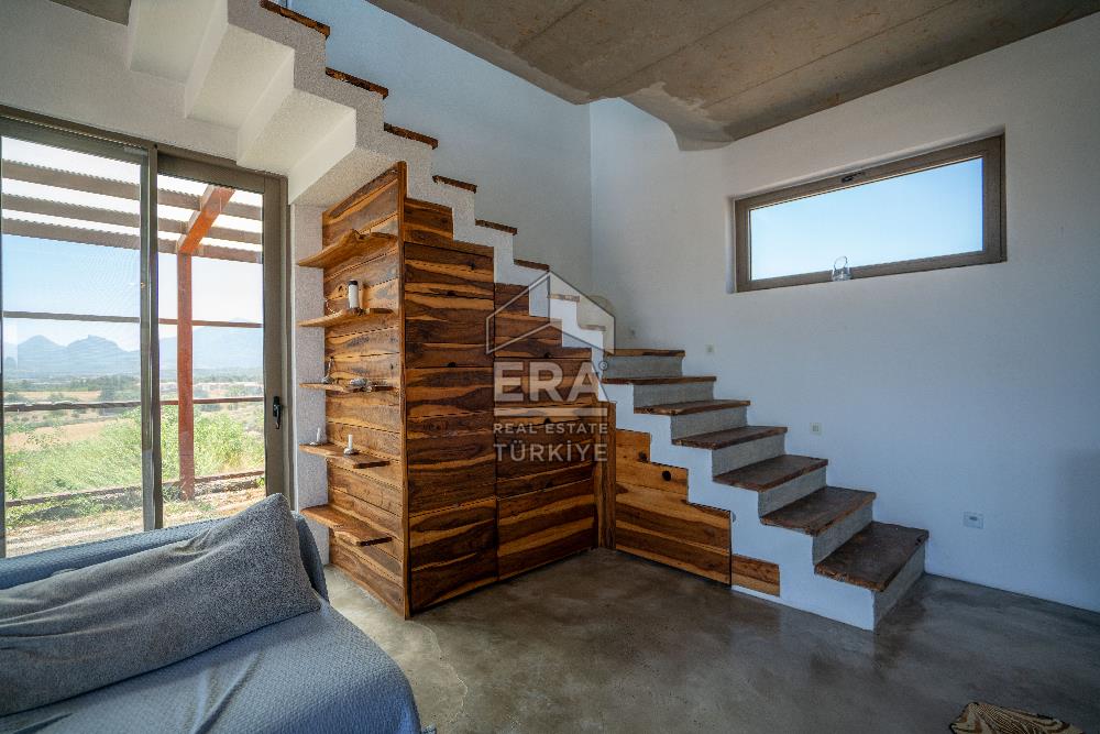 DATÇA KIZLANDA 3833 m² ARSA PAYLI SATILIK 3+2 VİLLA