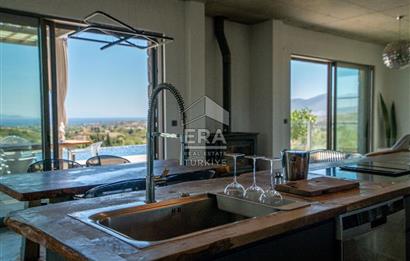 DATÇA KIZLANDA 3833 m² ARSA PAYLI SATILIK 3+2 VİLLA