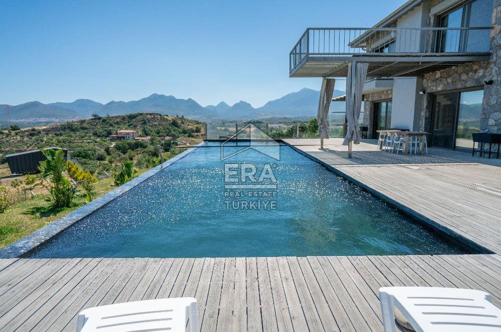 DATÇA KIZLANDA 3833 m² ARSA PAYLI SATILIK 3+2 VİLLA