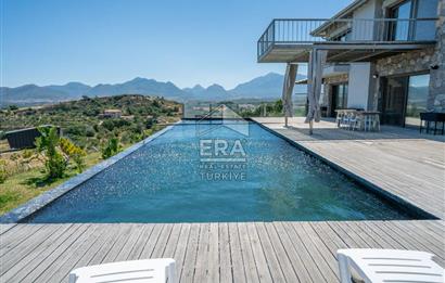DATÇA KIZLANDA 3833 m² ARSA PAYLI SATILIK 3+2 VİLLA
