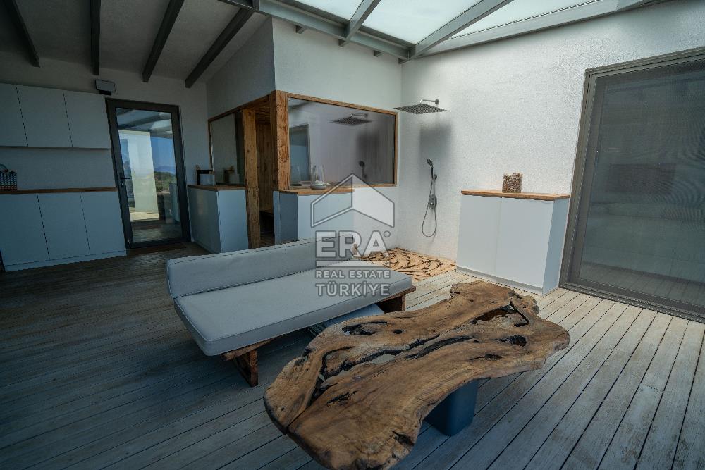 DATÇA KIZLANDA 3833 m² ARSA PAYLI SATILIK 3+2 VİLLA