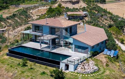 DATÇA KIZLANDA 3833 m² ARSA PAYLI SATILIK 3+2 VİLLA