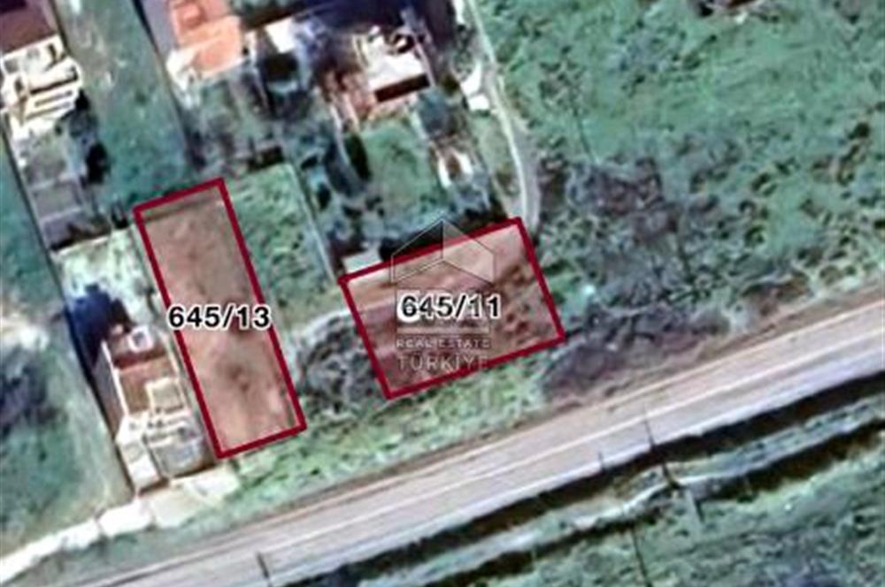DİKİLİ ÇANDARLI SATILIK 307 M2 İMARLI ARSA 