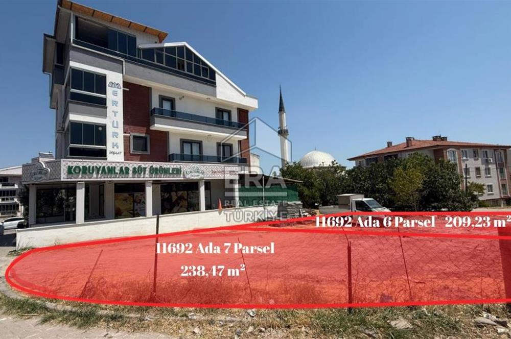 ERA PORT GÜVENCESİYLE ANA YOL ÜZERİ TİCARİ + KONUT İMARLI ARSA