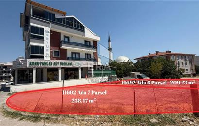 ERA PORT GÜVENCESİYLE ANA YOL ÜZERİ TİCARİ + KONUT İMARLI ARSA