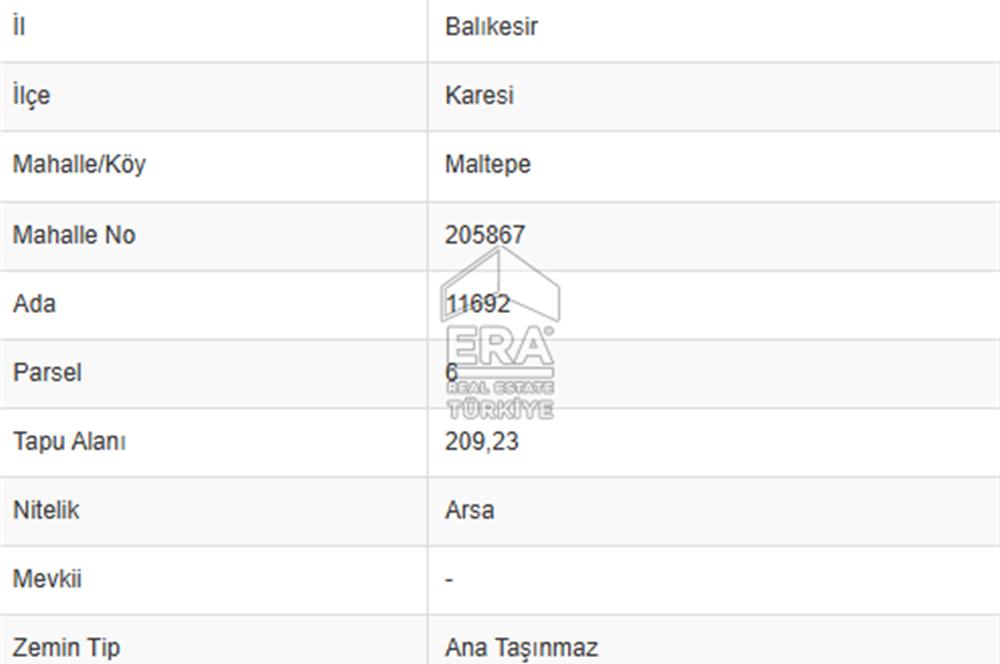 ERA PORT GÜVENCESİYLE ANA YOL ÜZERİ TİCARİ + KONUT İMARLI ARSA