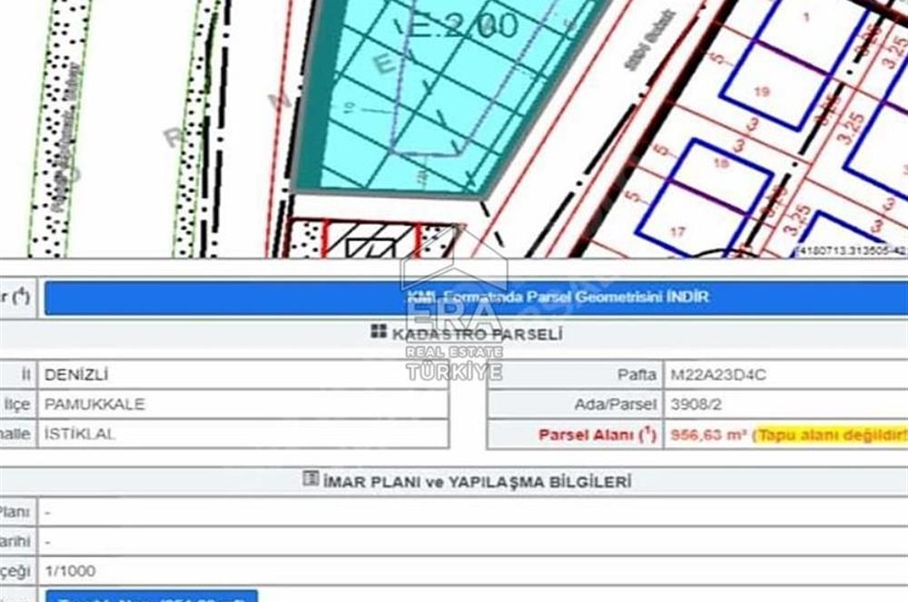 Denizli Antalya Yoluna Cepheli 956 M2 Tercihli Alan Satılık ARSA