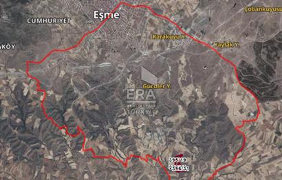 Eşme'de Kuru Marjinal Tarım Vasıflı GES'e Uygun Satılık Tarla