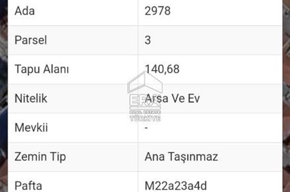 Deliktaş Mahallesi Emmiyet Müdürlüğü Arkası 140 m2 Satılık Arsa
