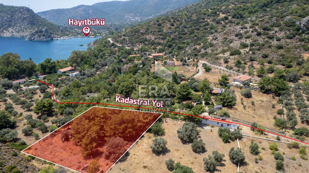 Datça Kabaklar Koyunda Denize 200 m Satılık 2777 m2 Arazi