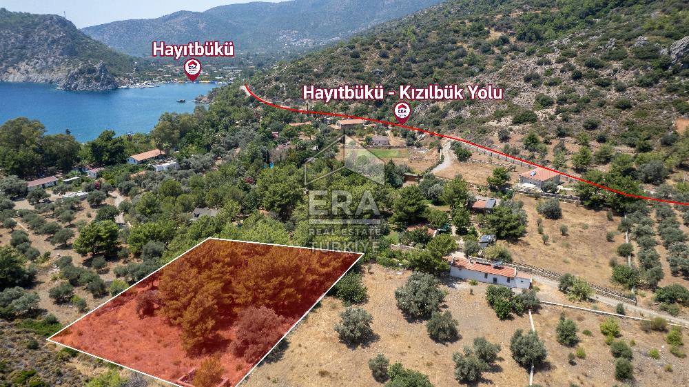 Datça Kabaklar Koyunda Denize 200 m Satılık 2777 m2 Arazi