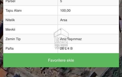 Karşıyaka Cumhuriyet Mahallesi Ticaret Konut İmarlı Arsa