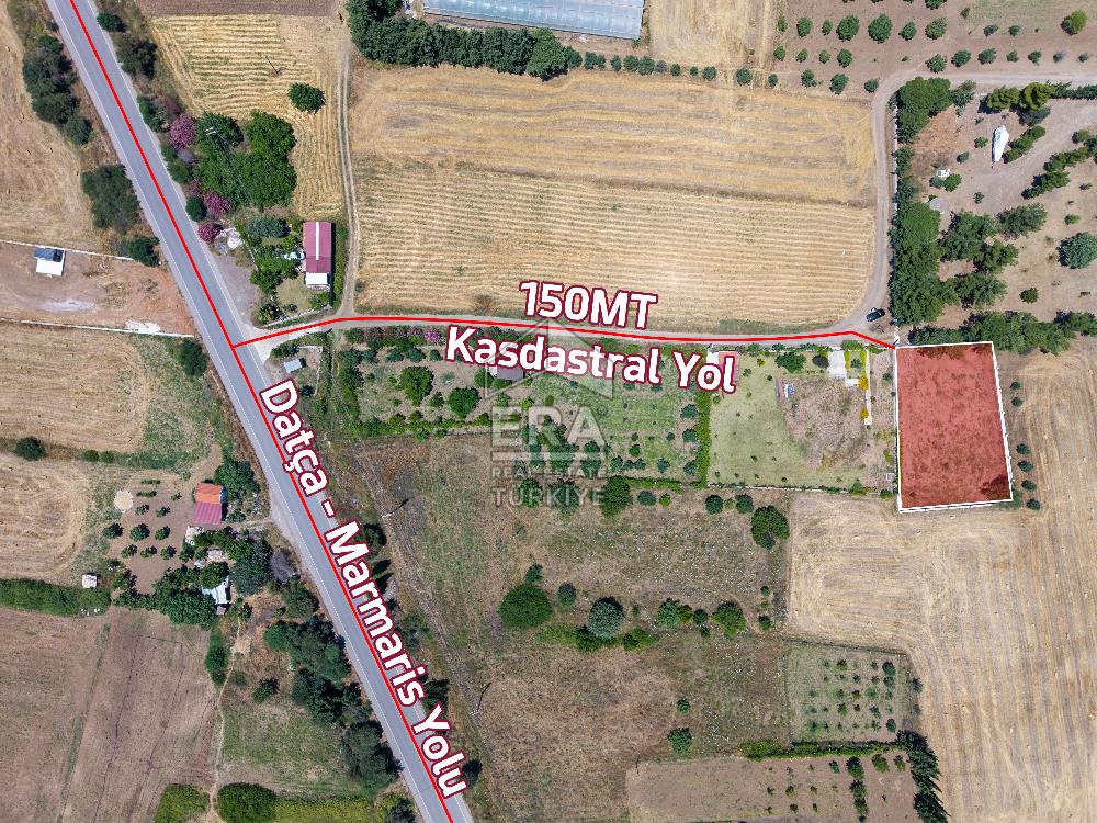 DATÇA KIZLAN'DA SATILIK 1085 m² TARLA