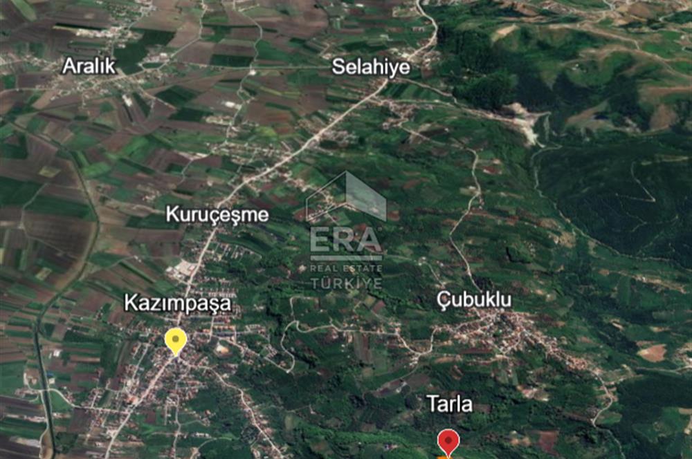 ERA KARAT, SERDİVAN KAZIMPAŞA AYAKALTI MANZARLI 1396 m² TARLA