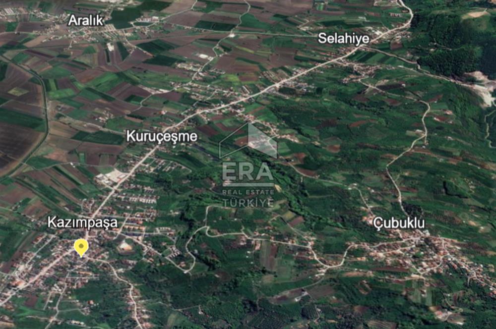 ERA KARAT, SERDİVAN KAZIMPAŞA MANZARALI 4871 m² TARLA