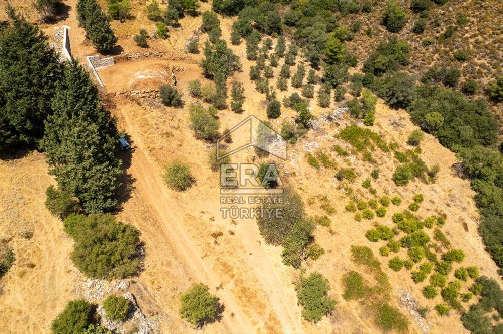 Datça Hızırşah'ta Satılık Deniz Manzaralı 1.051 m2 Tarla