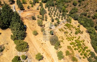 Datça Hızırşah'ta Satılık Deniz Manzaralı 1.051 m2 Tarla