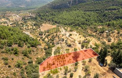 Datça Hızırşah'ta Satılık Deniz Manzaralı 1.051 m2 Tarla