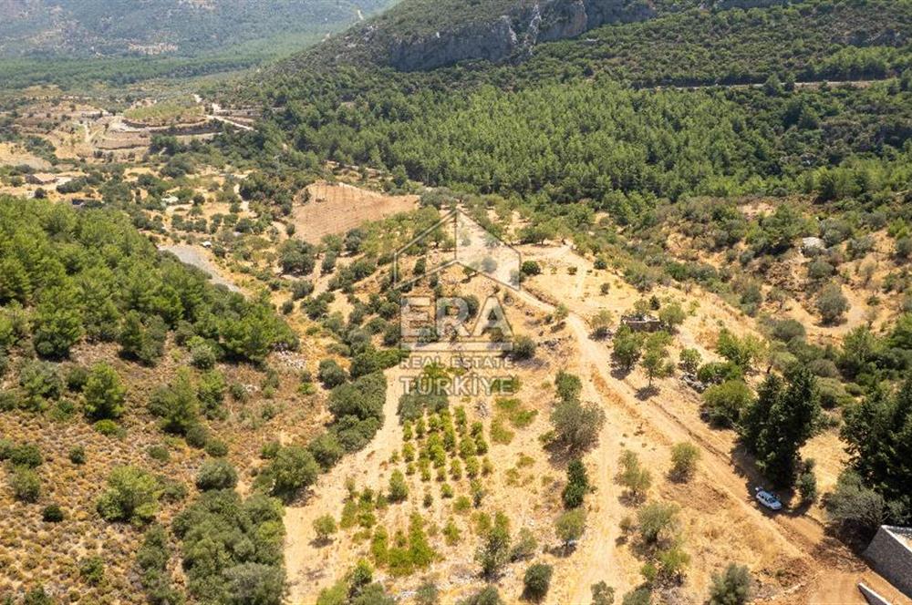 Datça Hızırşah'ta Satılık Deniz Manzaralı 1.051 m2 Tarla