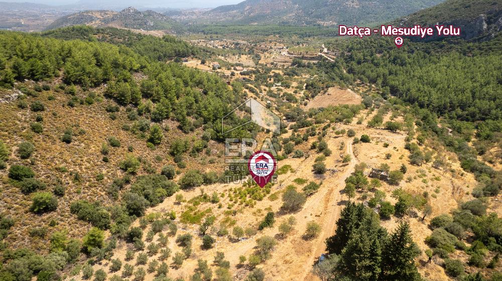 Datça Hızırşah'ta Satılık Deniz Manzaralı 1.051 m2 Tarla