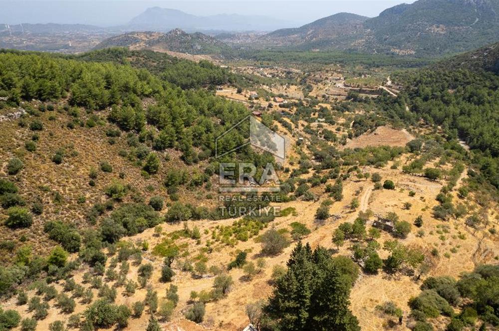 Datça Hızırşah'ta Satılık Deniz Manzaralı 1.051 m2 Tarla