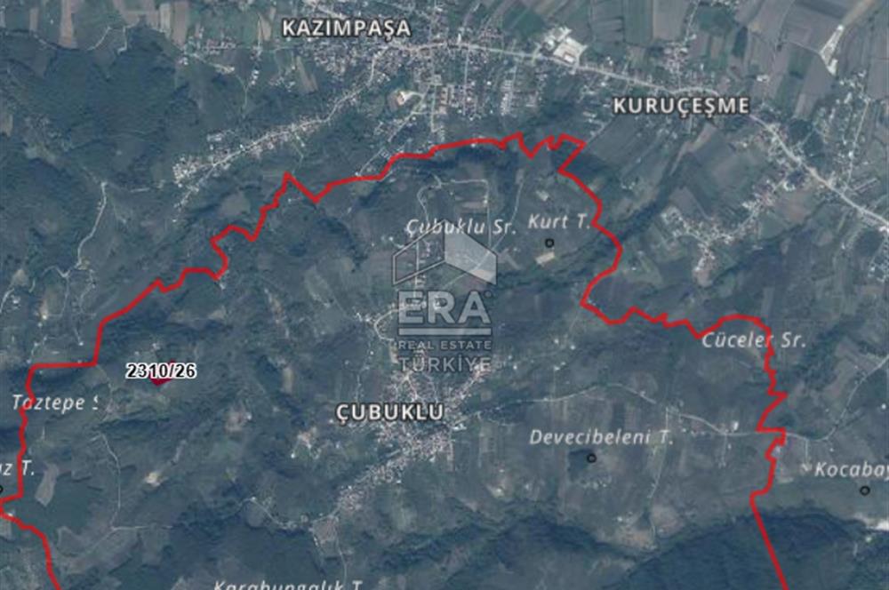 ERA KARAT, SERDİVAN KAZIMPAŞA MANZARALI 4871 m² TARLA