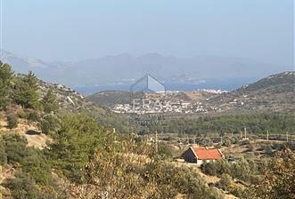 Datça Hızırşah'ta Satılık Deniz Manzaralı 1.051 m2 Tarla