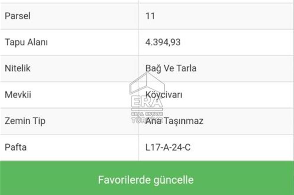 Urla Yağcılar'da Gelişime Açık Bölgede Yatırımlık Arsa