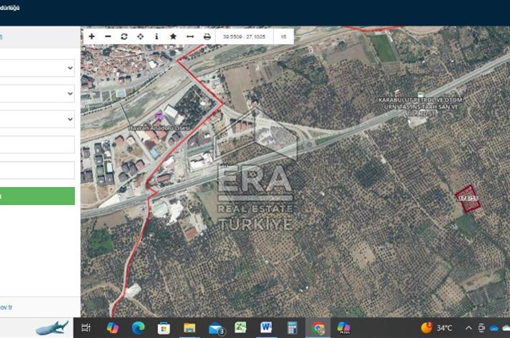   ERA SÖZ GAYRİMENKULDEN BALIKESİR HAVRANDA SATILIK  ZEYTİNLİK  