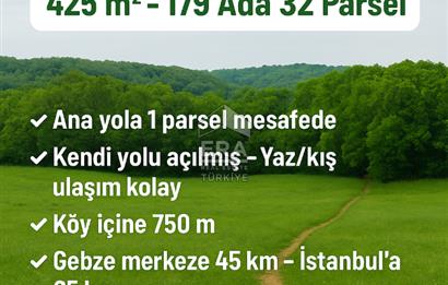 GEBZE TEPEMANAYIR' DA DOĞANIN KALBİNDE TEK TAPU MUHTEŞEM YER