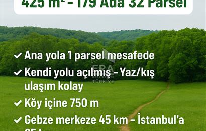 GEBZE TEPEMANAYIR' DA DOĞANIN KALBİNDE TEK TAPU MUHTEŞEM YER
