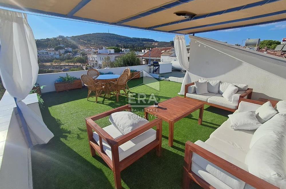 ERA Angel 'dan Cunda 'da Kiralık Müstakil Deniz Manzaralı Eşyalı Rum Evi
