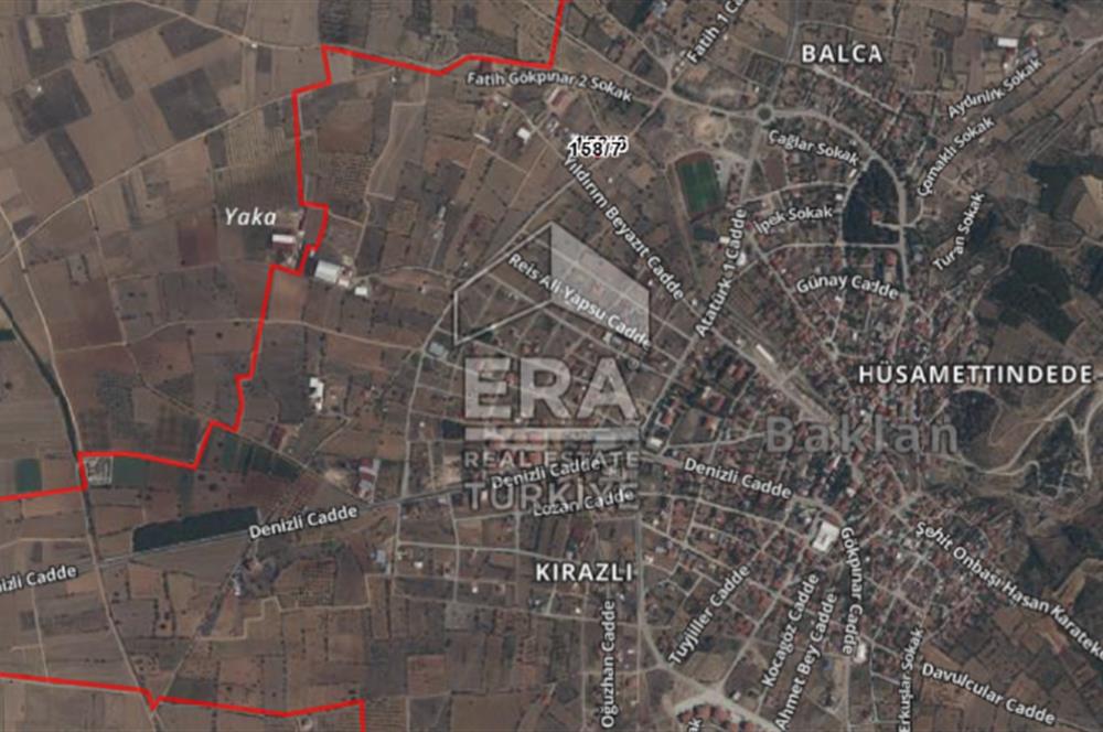 Denizli Baklan Merkez Satılık İmarlı 2 Adet Arsa