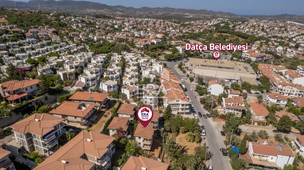 Datça Merkezde Satılık Deniz Gören 3.5+1Tripleks 180m2 Müstakil Ev