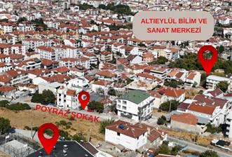 ERA PORT GÜVENCESİYLE ALTIEYLÜL YILDIZ MAHALLES'NDE 2+1 DAİRELER