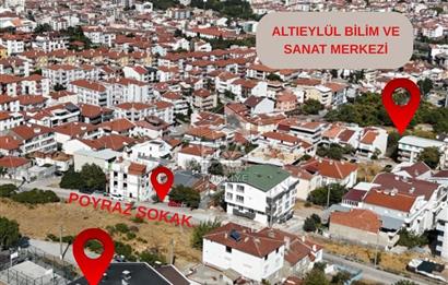 ERA PORT GÜVENCESİYLE ALTIEYLÜL YILDIZ MAHALLES'NDE 2+1 DAİRELER