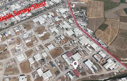 ERA PORT GÜVENCESİYLE KÜÇÜKSANAYİ SİTESİ ARKASI SATILIK ARSA