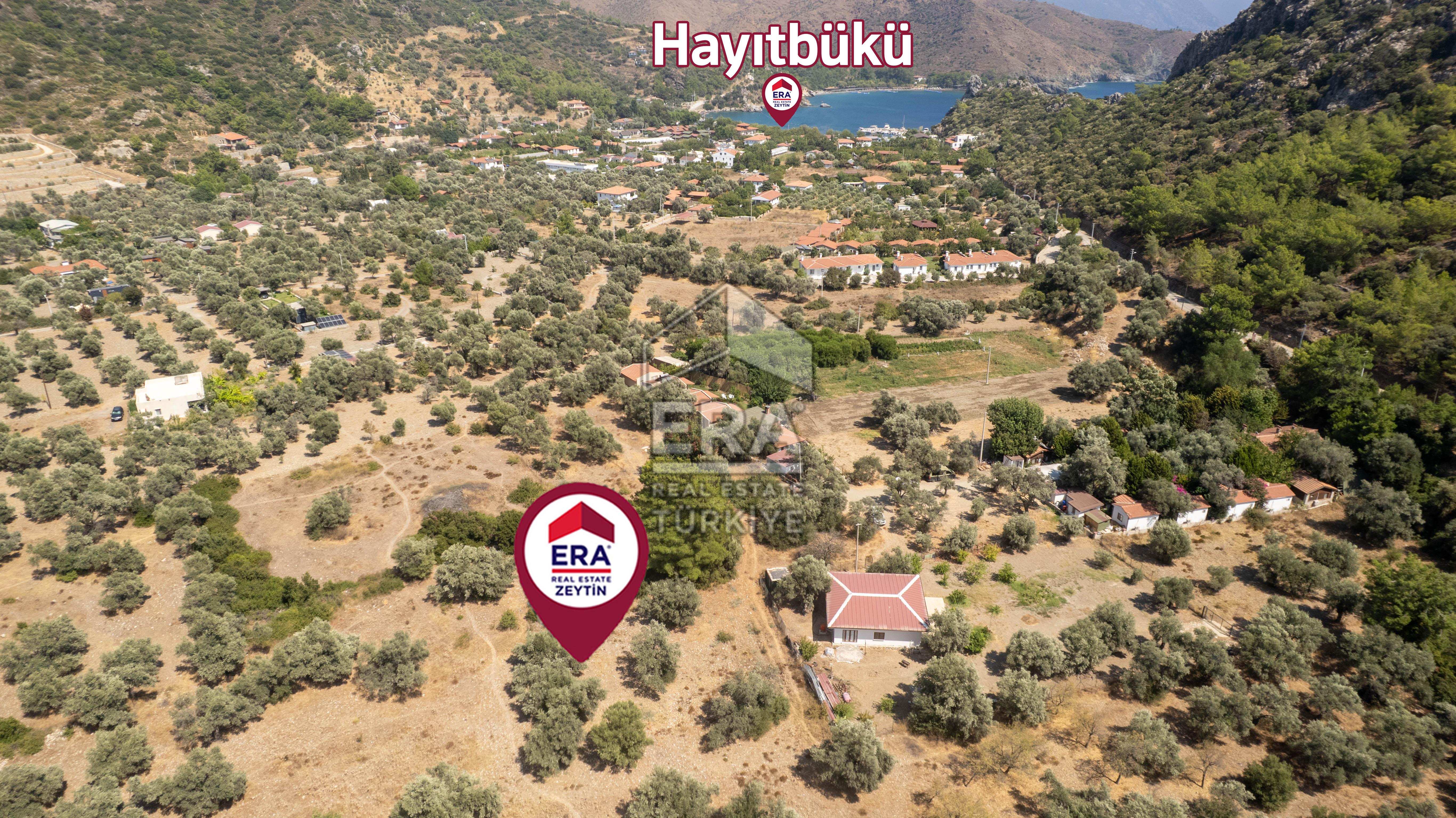 Datça Mesudiye Hayıtbükü'nde Satılık 1.459,78m2 Yatırımlık Tarla