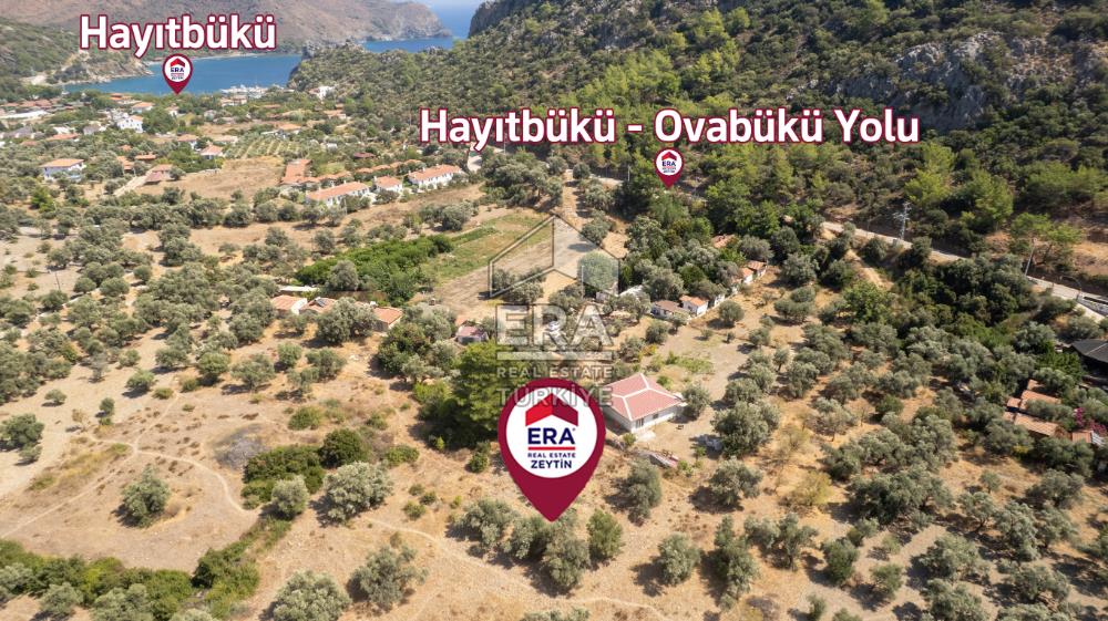 Datça Mesudiye Hayıtbükü'nde Satılık 1.459,78m2 Yatırımlık Tarla