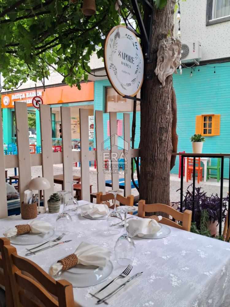 Datça Merkezde İşletmeye Hazır Devren Kiralık Restoran Meyhane