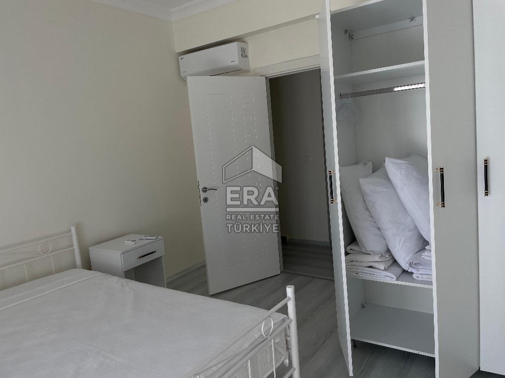 Datça Merkezde Kiralık 2+1 Deniz Manzaralı 85 m2 İkiz Villa