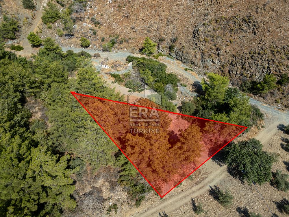Datça Mesudiye Kızılbük koyunda 1.496,48m2 Tarla
