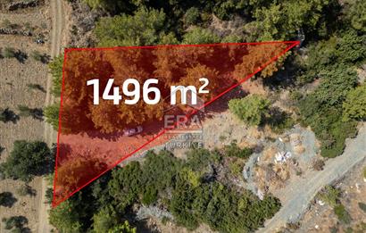 Datça Mesudiye Kızılbük koyunda 1.496,48m2 Tarla