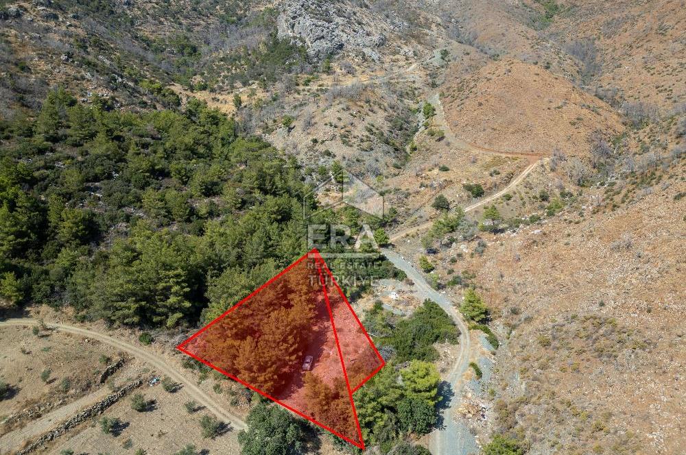 Datça Mesudiye Kızılbük koyunda 1.496,48m2 Tarla
