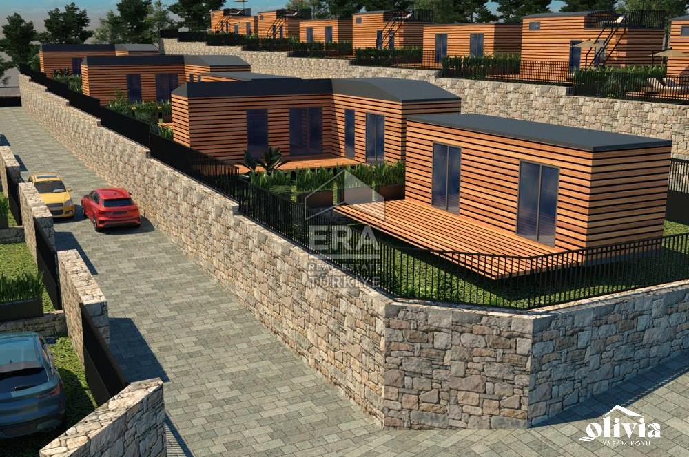 Datça Mesudiye'de Deniz Manzaralı Satılık 180 m2 Yaşam Alanı