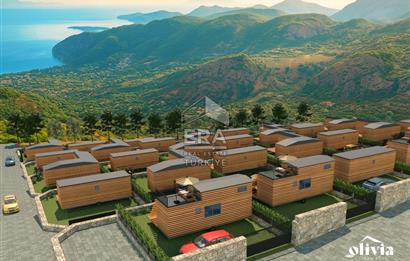 Datça Mesudiye'de Deniz Manzaralı Satılık 180 m2 Yaşam Alanı