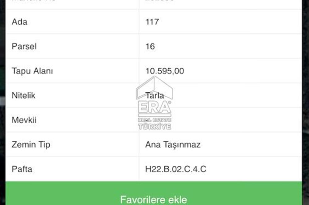 İznik Gölü Manzaralı 10.995m2 Tarla 