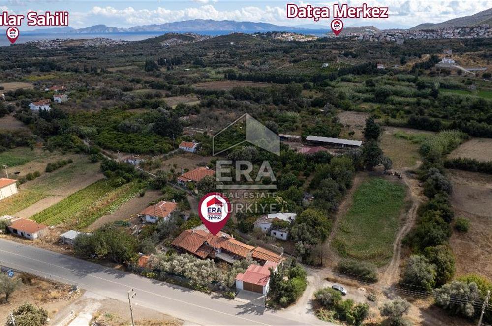 Datça Reşadiye'de 1.085m2 Arsa Paylı 7+2 Havuzlu Çiftlik Evi