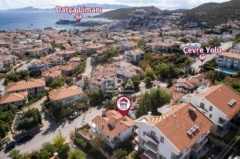 Datça Merkezde Deniz Manzaralı 277 M2 Tripleks Villa Ve Dükkan